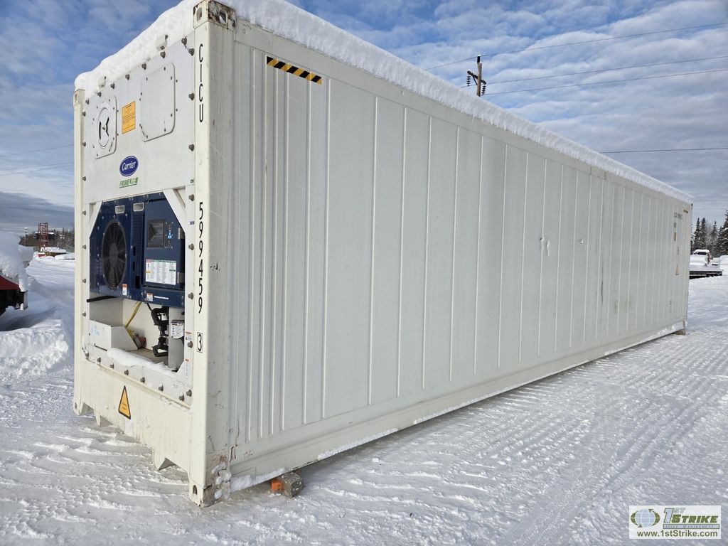 REEFER CONTAINER, CIMC MANUFACTURED IN OCTOBER 2025, “ONE TRIP