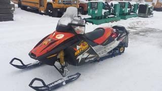2004 SKI-DOO SUMMIT 600 HO SNOWMACHINE, 144 TRACK, REVERSE