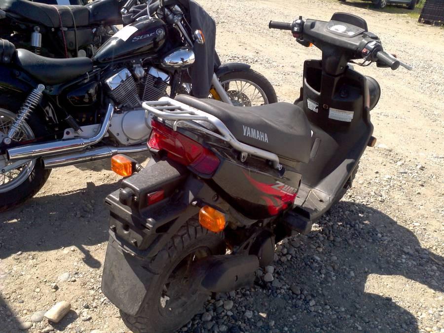 2005 YAMAHA ZUMA SPORT SCOOTER SN:LPRSA20A85A604336 MI:1645