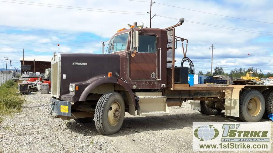 WTTR出品 1992 KENWORTH T500 5TH WHEEL TRACTOR, WET KIT, CAT, AT SN