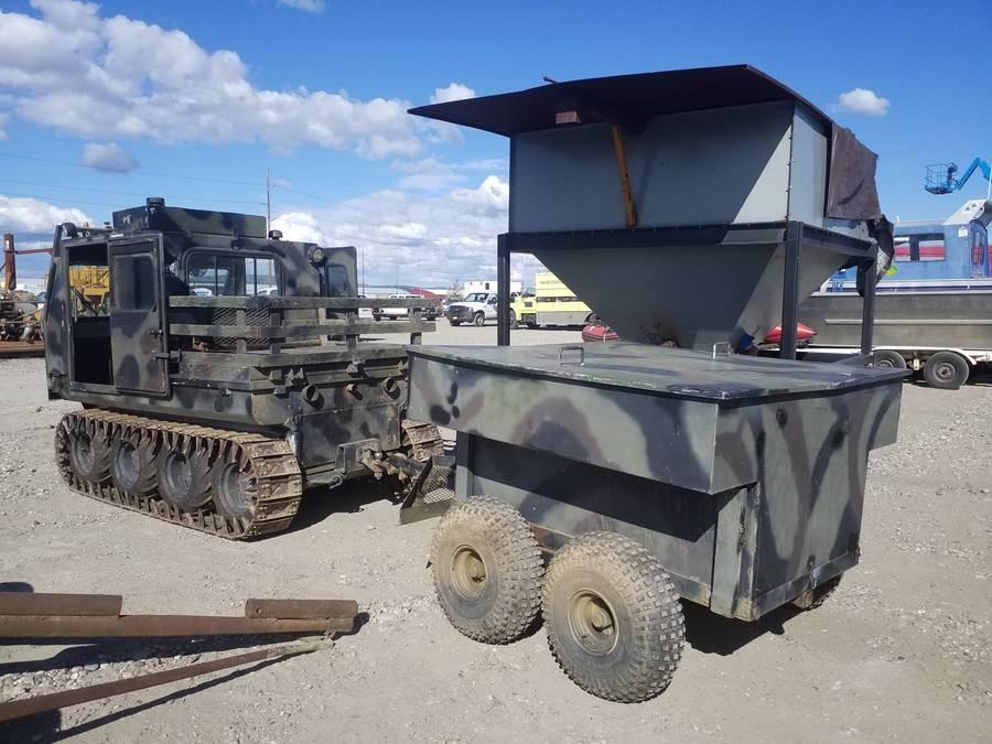 世界初で唯一　超硬合金バレル　試作品　USED TRACKED VEHICLE, LTV AEROSPACE K.I.D., WISCONSIN 4CYL GAS ENGINE