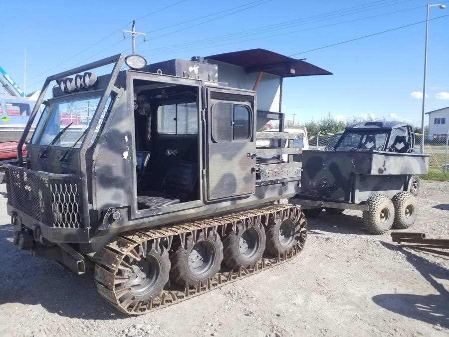 世界初で唯一　超硬合金バレル　試作品　USED TRACKED VEHICLE, LTV AEROSPACE K.I.D., WISCONSIN 4CYL GAS ENGINE