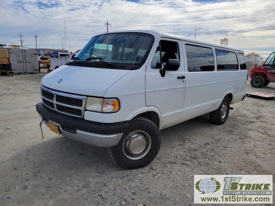 1996 DODGE RAM 3500 VAN, 5.9L, RWD, 12 PASSENGER SN