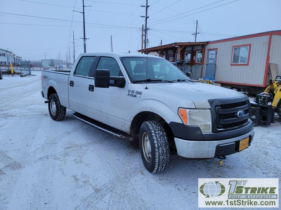 2014 FORD F150 XL, 5.0L, 4X4, CREWCAB, LONG BED SN:1FTFW1EF8EKD76386 HRS:5995 MI:58763 Auction | 1stStrike Asset Management 2014 FORD F150 XL, 5.0L, 4X4, CREWCAB, LONG BED SN:1FTFW1EF8EKD76386 HRS:5995 MI:58763 Auction | 1stStrike Asset Management