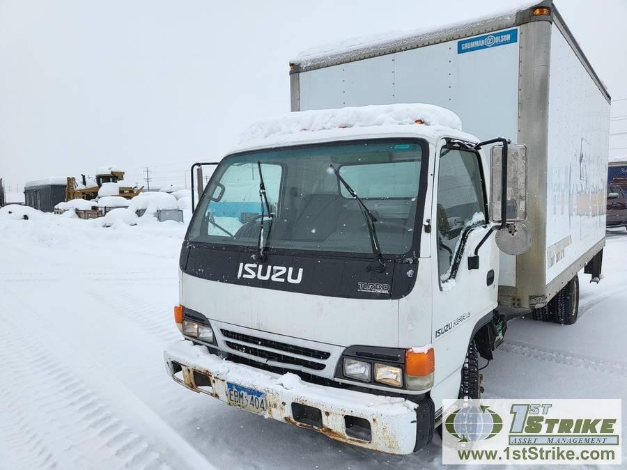 BOX TRUCK, 2002 ISUZU NPR HD, ISUZU DIESEL, AUTOMATIC