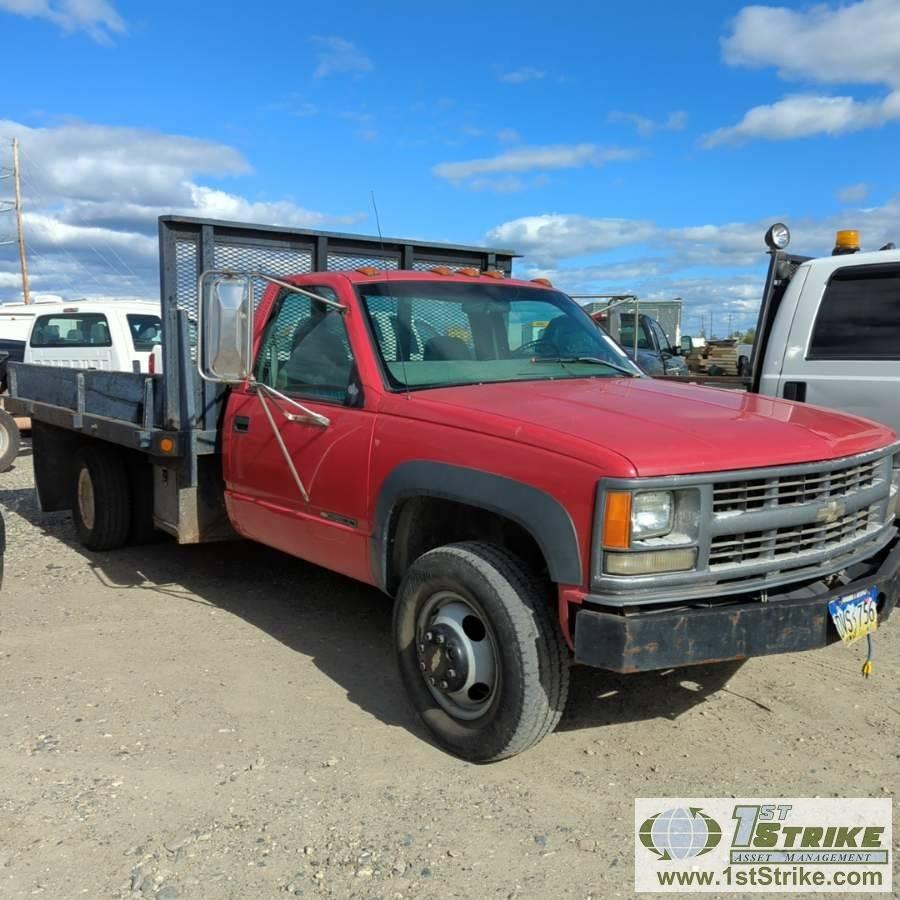 1998 CHEVROLET SILVERADO 3500, 6.5L DIESEL, 4X4, DUALLY 1998 CHEVROLET SILVERADO 3500, 6.5L DIESEL, 4X4, DUALLY